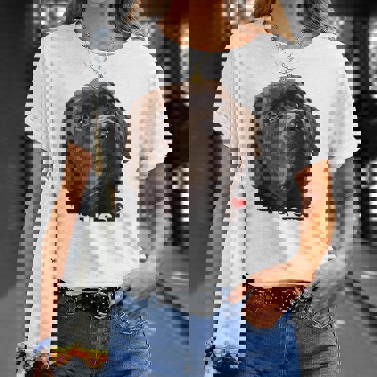 ディス・イズ・ラブ・チョコレート・ラボ 長袖tシャツ Tシャツ 彼女への贈り物