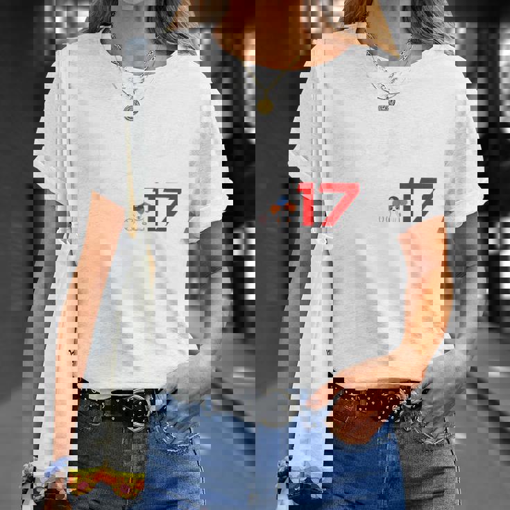 デコピン 大谷 Dekopin 愛犬 Decoy 二刀流 Decopin 野球 ユニホーム風 かわいい Tシャツ 彼女への贈り物