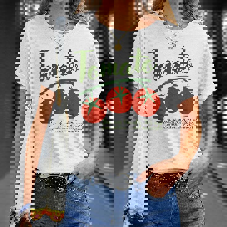 トマトガール 夏 Il ポモドーロ イタリアンサマー Tシャツ 彼女への贈り物