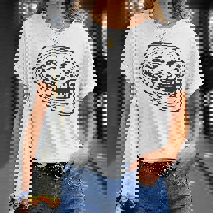 トロールフェイス Tシャツ 彼女への贈り物