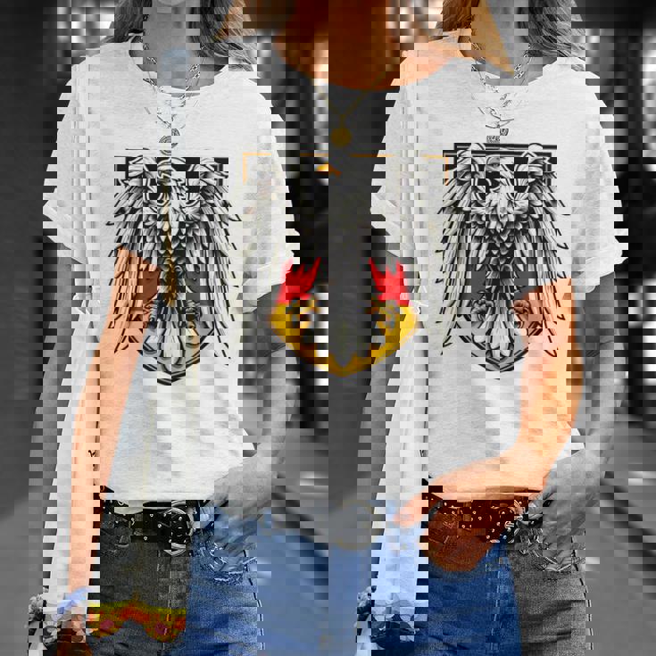 ドイツ鷲旗 ドイツ国旗 長袖tシャツ Tシャツ 彼女への贈り物