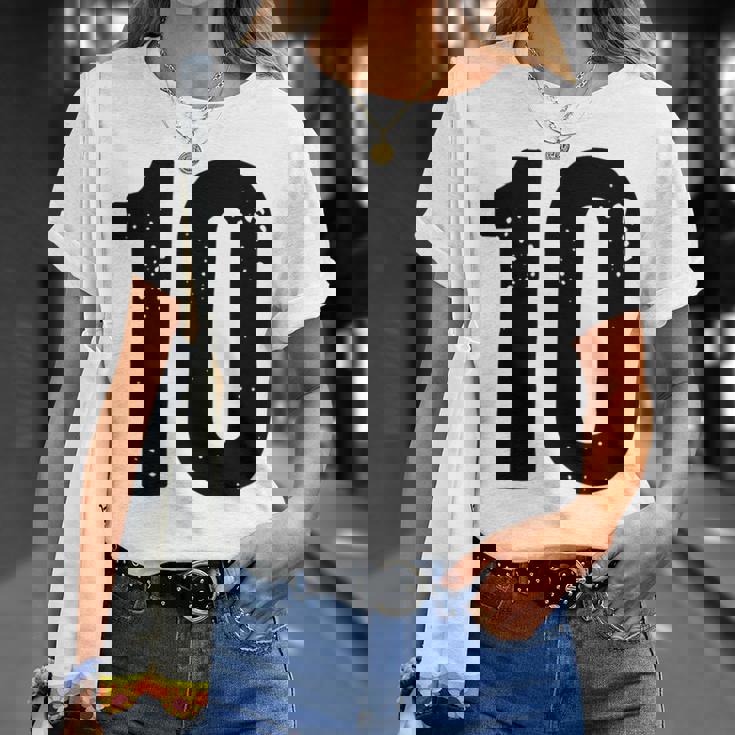 ナンバー10 Tシャツ 彼女への贈り物