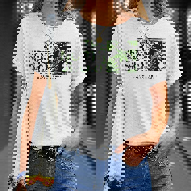 ノースショア ハワイ フローラル Tシャツ 彼女への贈り物