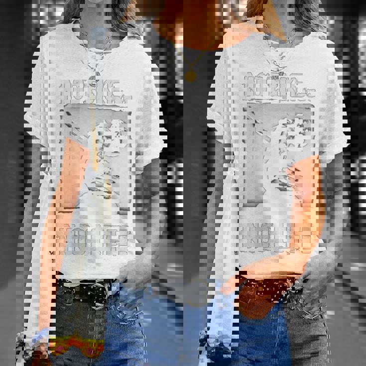 バイク愛好家とバイカーズノーバイクノーライフ背中 Tシャツ 彼女への贈り物