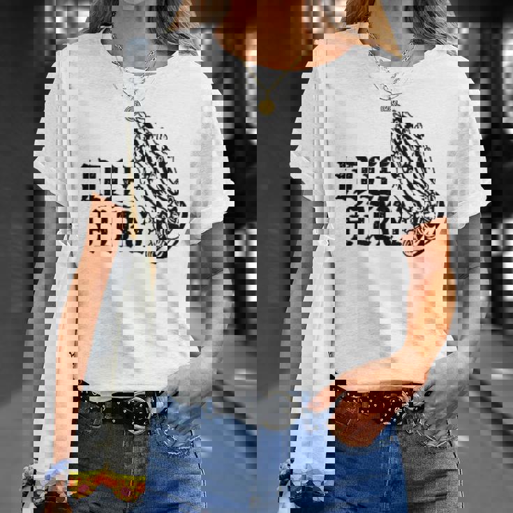 バック プリントを見る Idle Fury Don't Crykeleton Praying 泣かないで 祈る骸骨 Tシャツ 彼女への贈り物