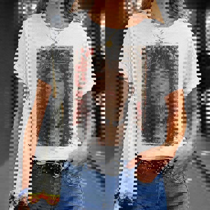 バックプリントtシャツ ピンナップガール ラーメン ヌードル アニメ マンガ アジアン ラーメン Tシャツ 彼女への贈り物