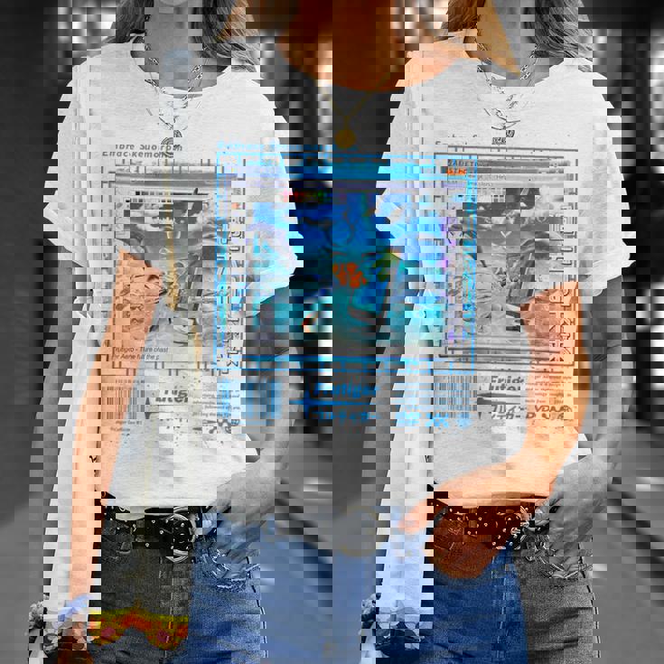 バックプリントフルティガーエアロファッションコレクション Tシャツ 彼女への贈り物