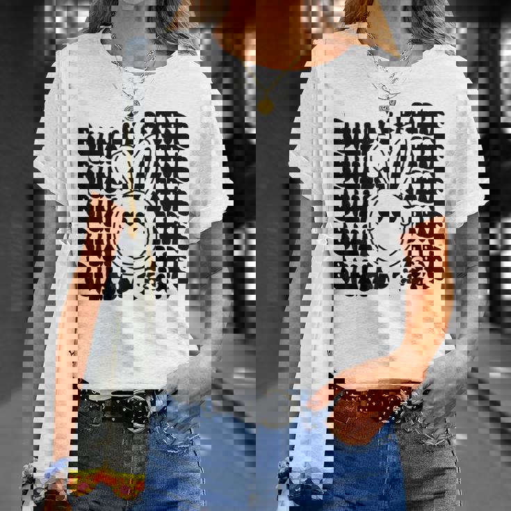 バニー ベイブ イースター サンデー レトロ グルービー 春 Tシャツ 彼女への贈り物