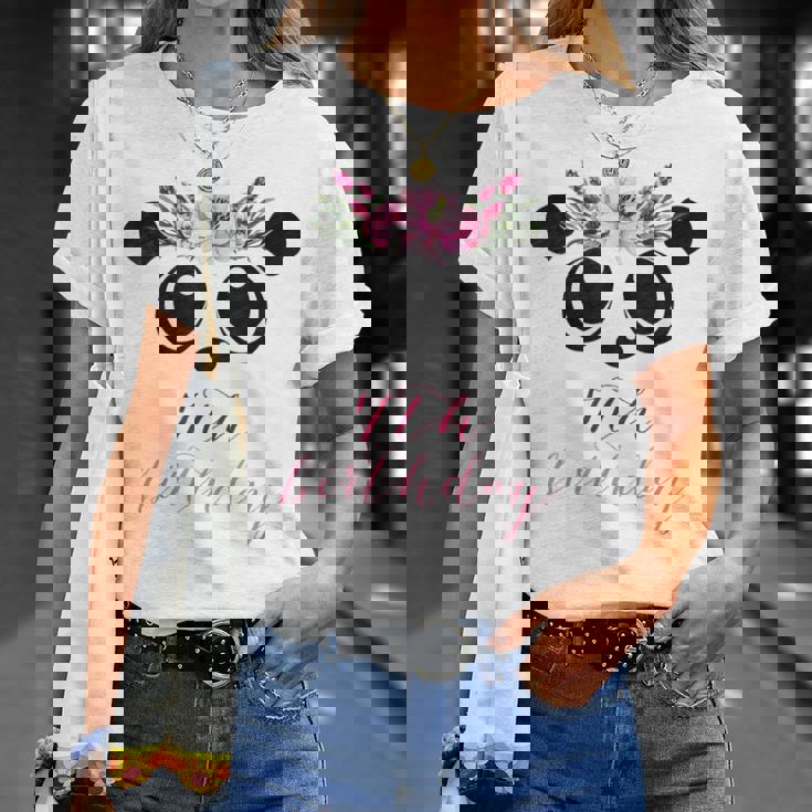 パンダガール 7歳の誕生日 I 7歳 パンダコスチューム ギフト Tシャツ 彼女への贈り物