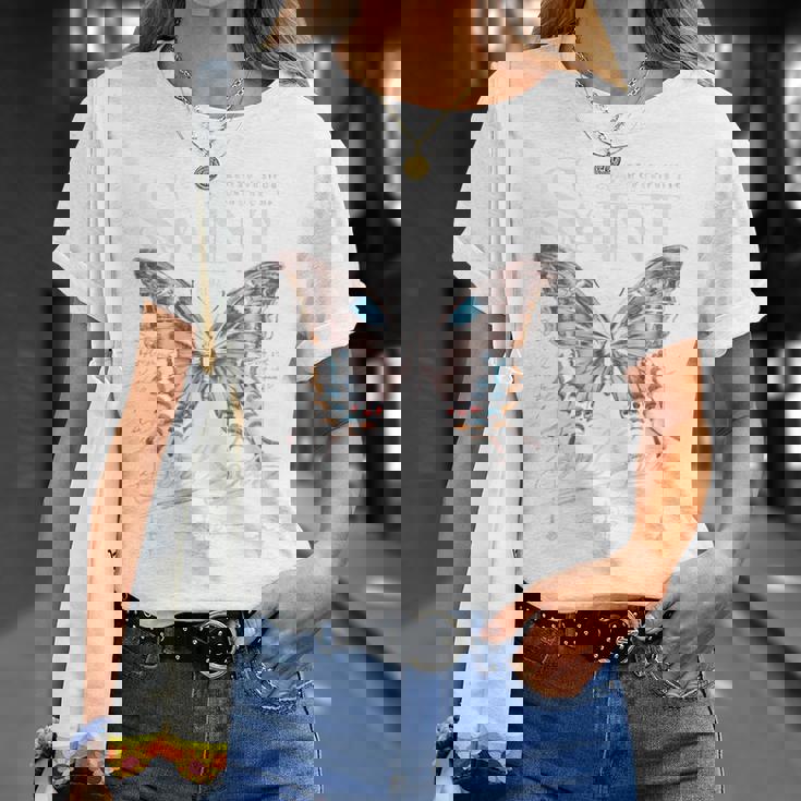 バックプリント ヒップホップ ストリートウェア レトロ Y2k Hip Hop ビンテージ モス バタフライ Tシャツ 彼女への贈り物