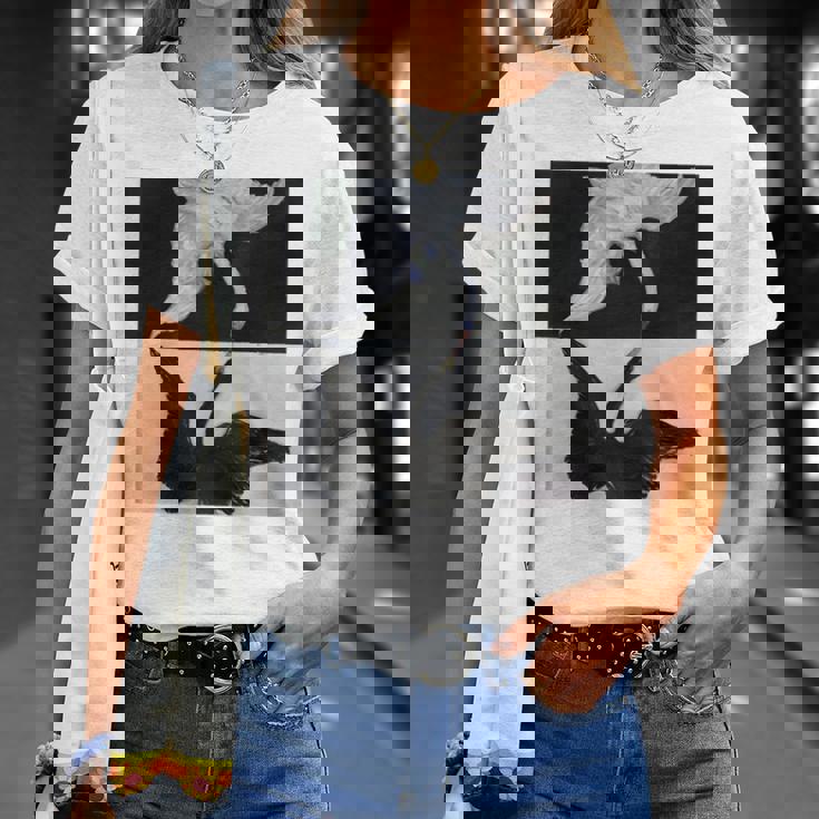 ヒルマ・アフ・クリント作 白鳥 第1号 長袖tシャツ Tシャツ 彼女への贈り物