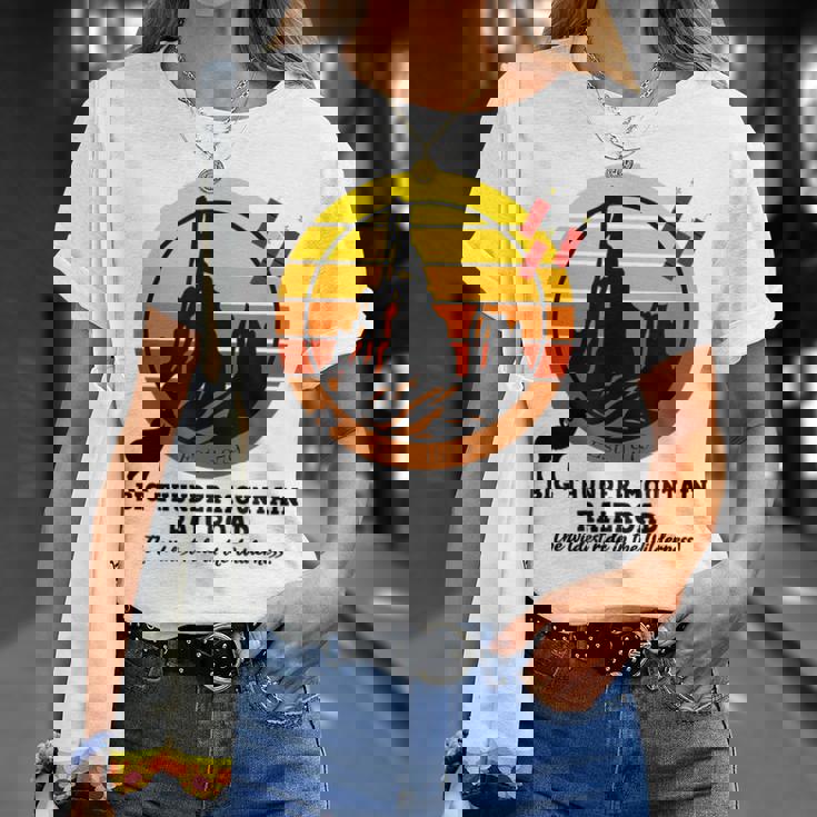 ビッグサンダーマウンテン鉄道、ワイルドトレインライド、西 Tシャツ 彼女への贈り物