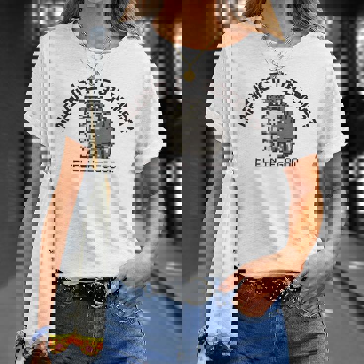 ピクセル アニマルズ マヌルネコ Manul Pallas's Cat 黒フォント Tシャツ 彼女への贈り物