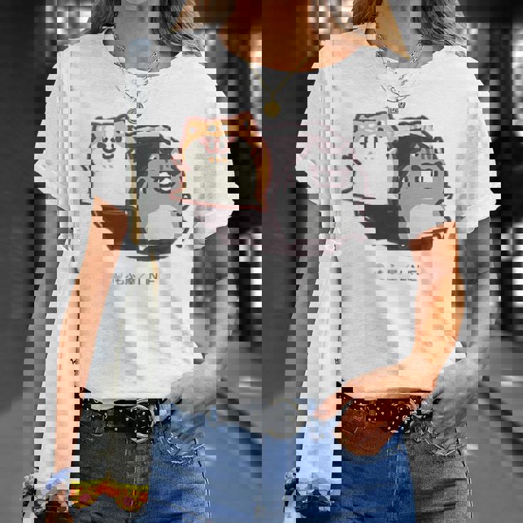 ボンレス犬とボンレス猫 参上 Tシャツ 彼女への贈り物