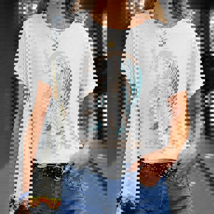 ポセイドン 長袖tシャツ Tシャツ 彼女への贈り物