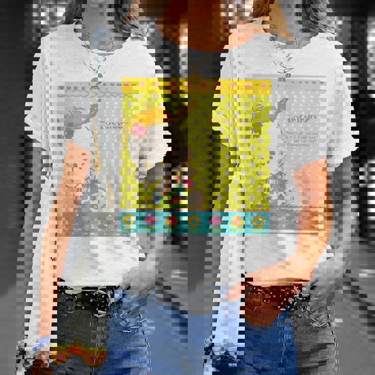 ポチャッコ Thank You 【バレンタインギフトにおすすめ！】 Tシャツ 彼女への贈り物