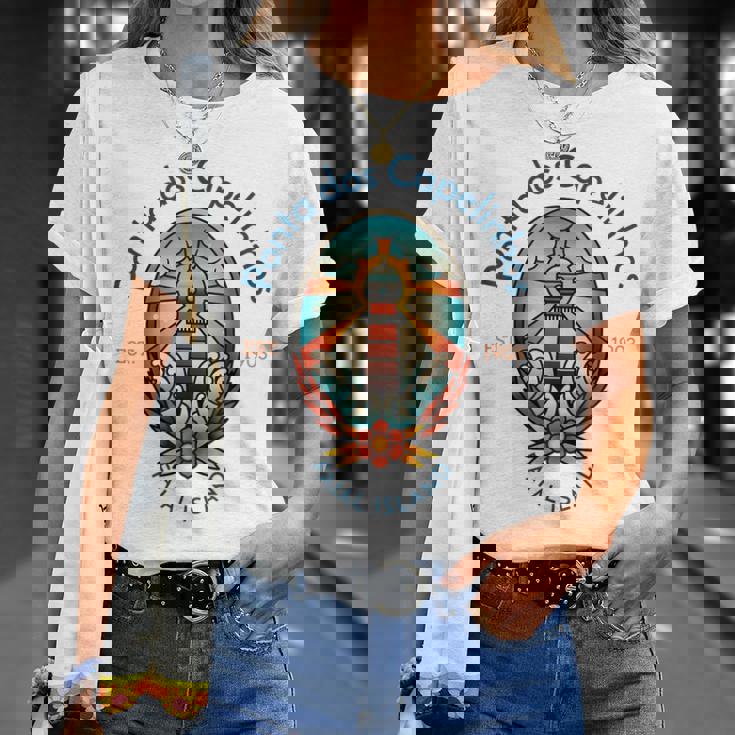 ポンタ・ドス・カペリーニョス灯台 アゾレス諸島 Tシャツ 彼女への贈り物