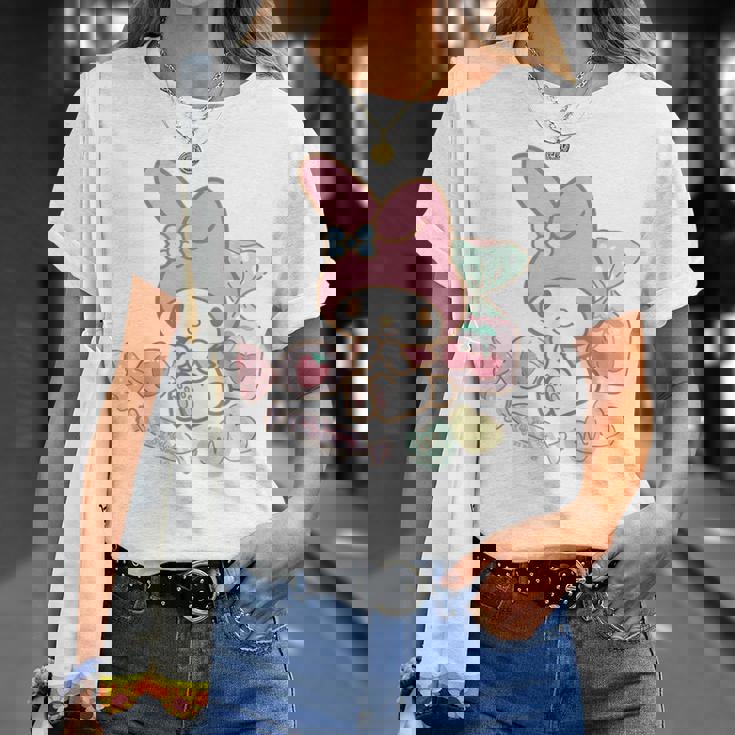 マイメロディ キャンディ ライトカラー Tシャツ 彼女への贈り物