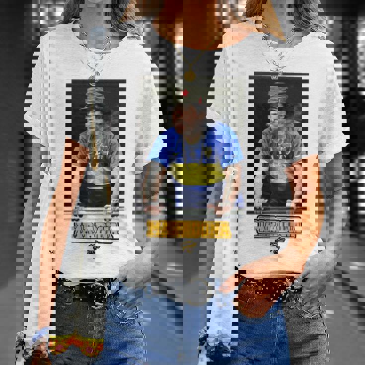 マラドーナ ボカハバノ 長袖tシャツ Tシャツ 彼女への贈り物