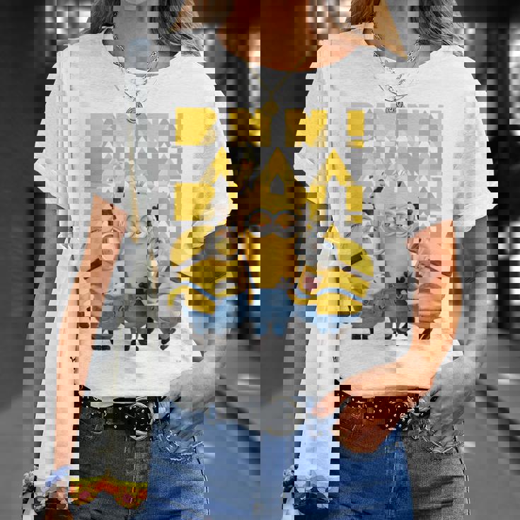 ミニオン Banana×4 Tシャツ 彼女への贈り物