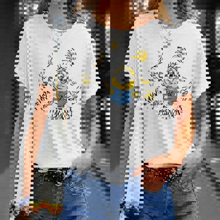 ミニオン Powered By Bananas Tシャツ 彼女への贈り物