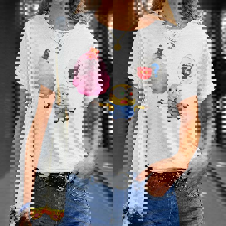 ミニオン Water Colorcotton Candy Bob Tシャツ 彼女への贈り物