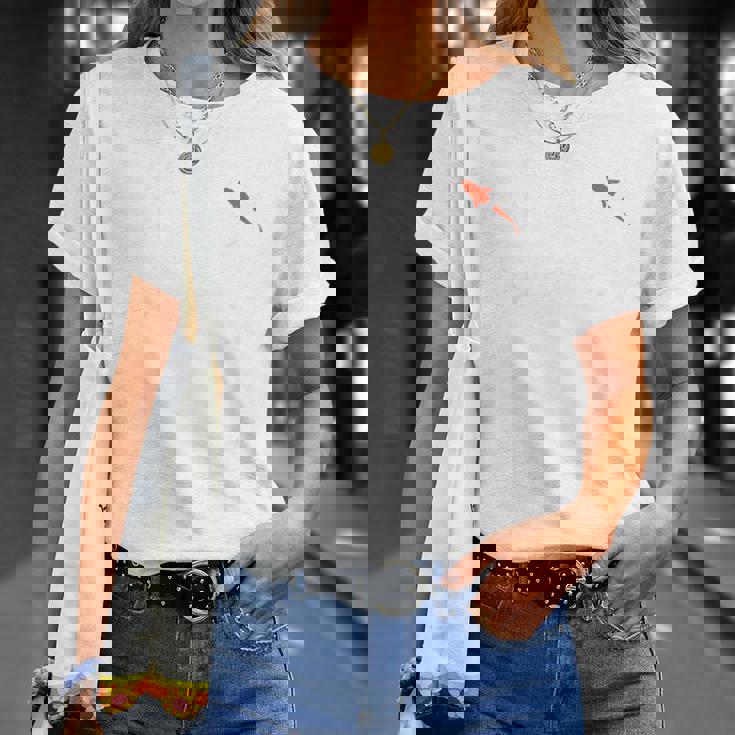 メダカ飼育者向け「メダカのおやぢ」デザイン-バックプリント- Tシャツ 彼女への贈り物