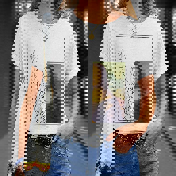 モナリザ 芸術愛好家 芸術好き 古典美術史 Tシャツ 彼女への贈り物