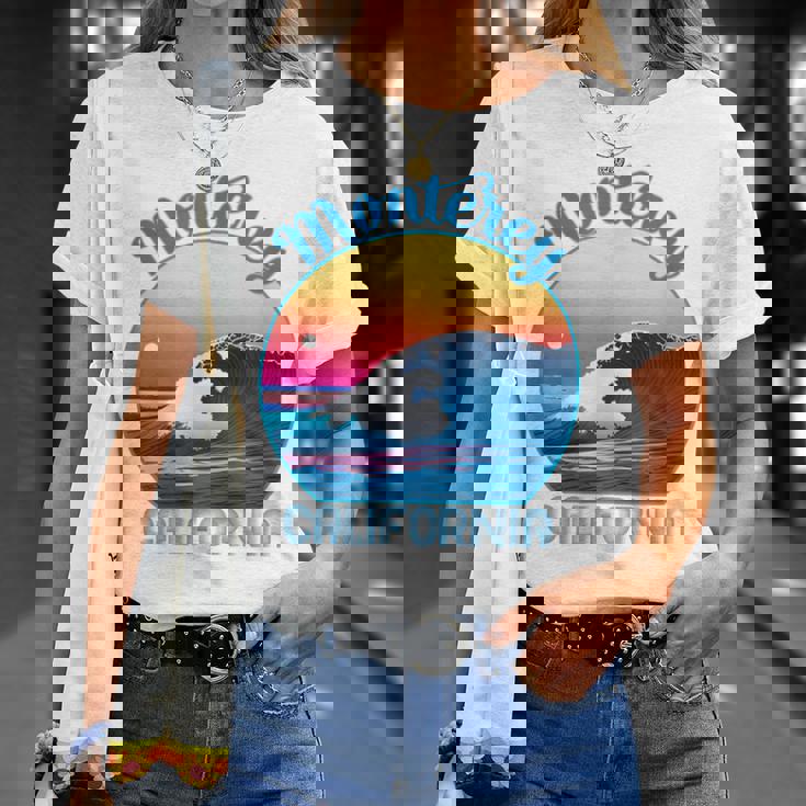 モントレーのお土産衣装 レトロ モントレー Tシャツ 彼女への贈り物