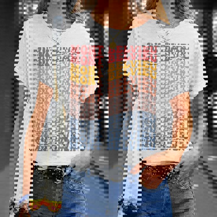 モンベルビューシティグルービーレトロ Tシャツ 彼女への贈り物