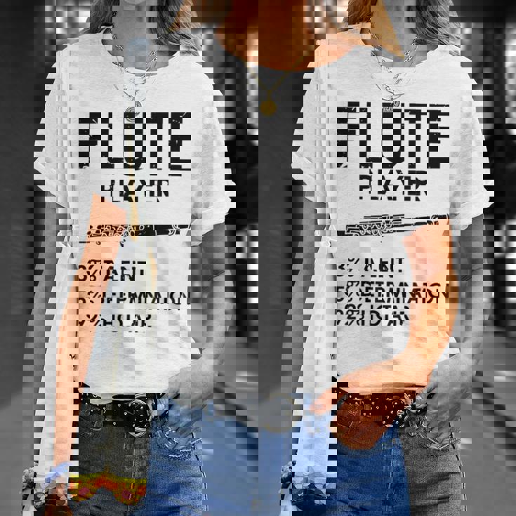 ユーモラスなフルート 愛好家 ステートメント皮肉なフルート 面白い Tシャツ 彼女への贈り物