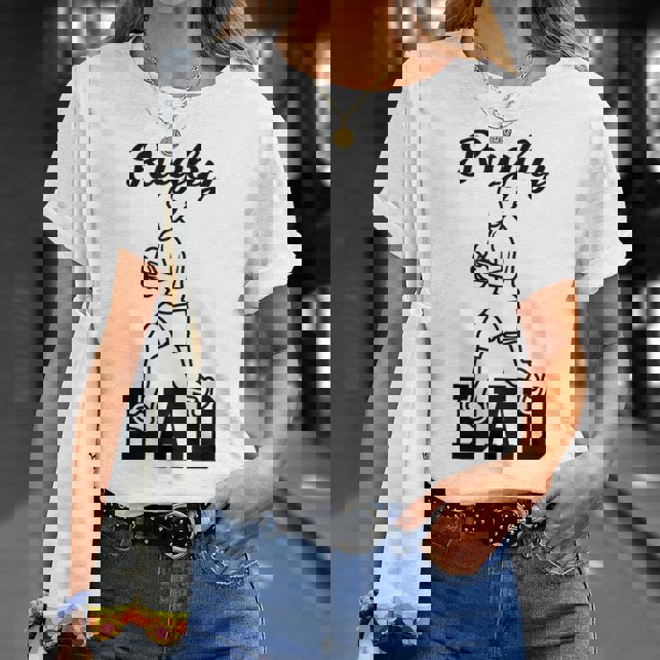 メンズ ラグビー お父さん ラグビーコーチ サッカー 父の日 Tシャツ 彼女への贈り物