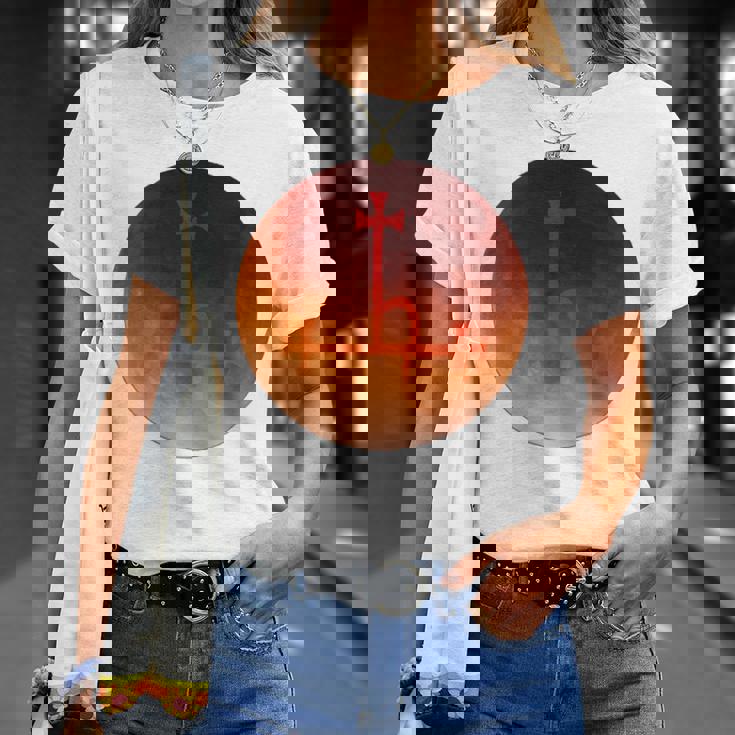 リリス シギル 月 血 鬼 長袖tシャツ Tシャツ 彼女への贈り物