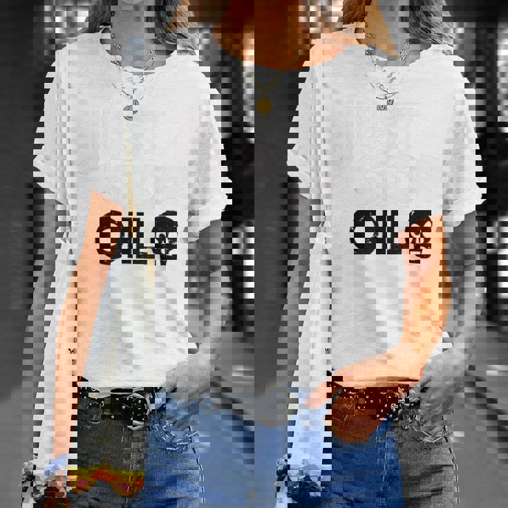 レトロ Justtop Oilave The Earth Meme Tシャツ 彼女への贈り物