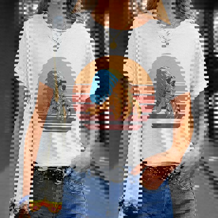 レトロ I Travel Toee ヤドカリ ヴィンテージ ヤドカリ 好き 長袖tシャツ Tシャツ 彼女への贈り物