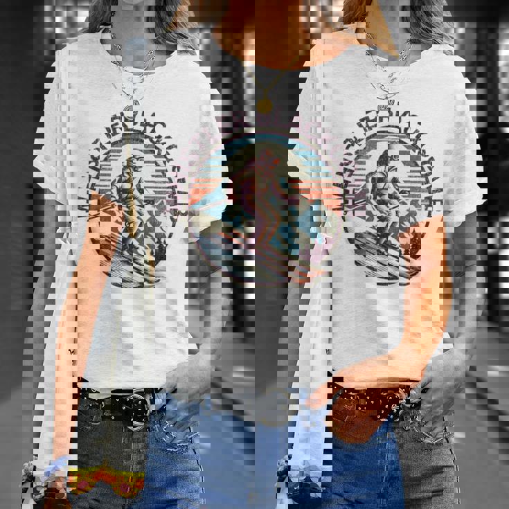 レトロ ヴィンテージ ウィスラー ブラッコム カナダ スキー リゾート 冬 Tシャツ 彼女への贈り物