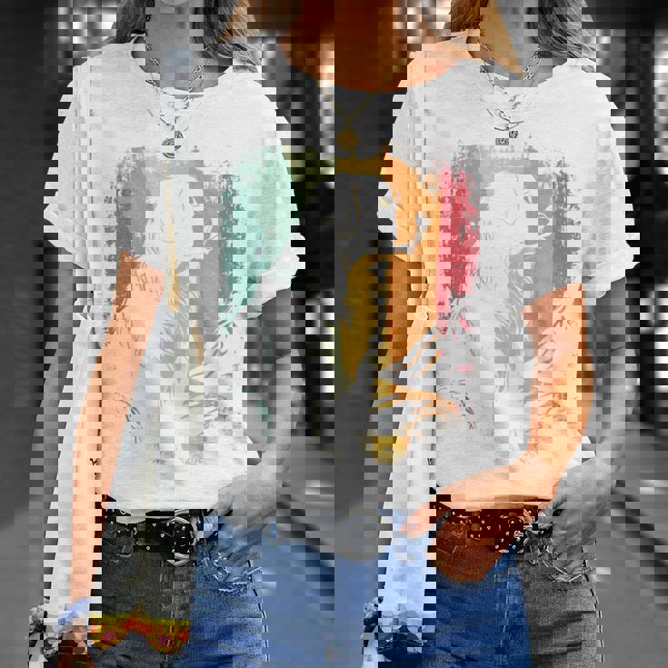 レトロなビンテージデザインのバーニーズマウンテンドッグ 長袖tシャツ Tシャツ 彼女への贈り物