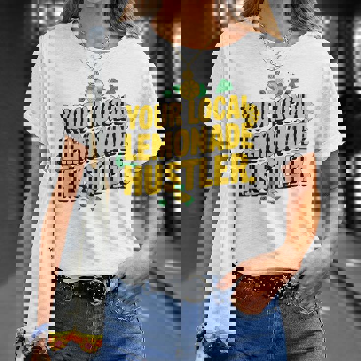 レモネード 起業家 モチベーションハッスル メンズ レディース 男の子 Tシャツ 彼女への贈り物