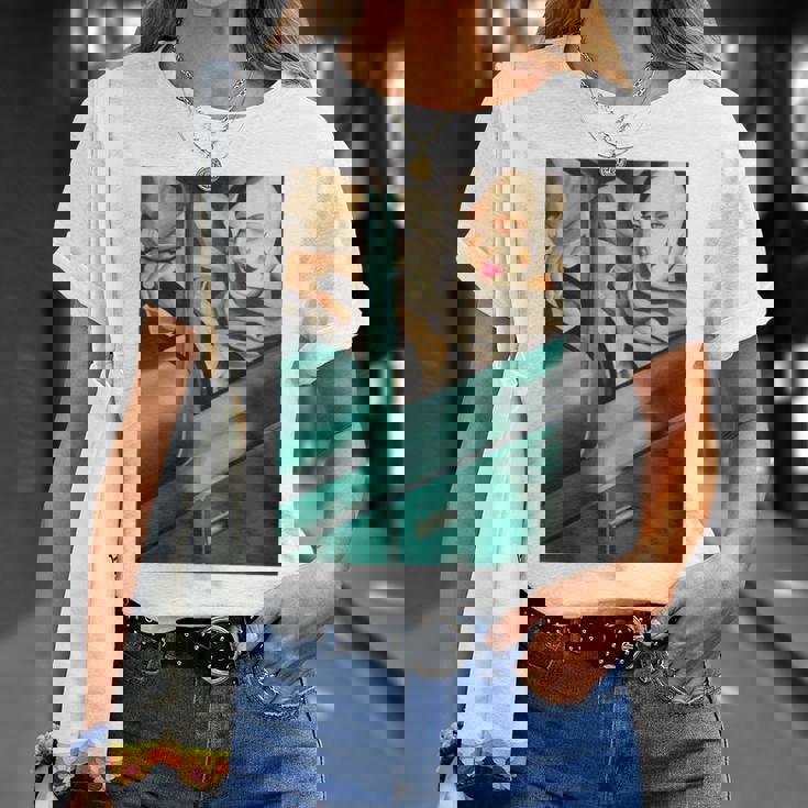 レンピカセルフポートレートの絵画autoportrait タマラ・ド・レンピッカ 長袖tシャツ Tシャツ 彼女への贈り物