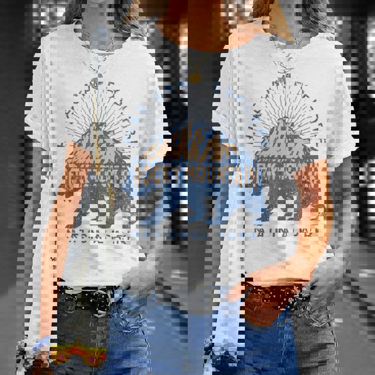 ロッキーマウンテン国立公園 Tシャツ 彼女への贈り物