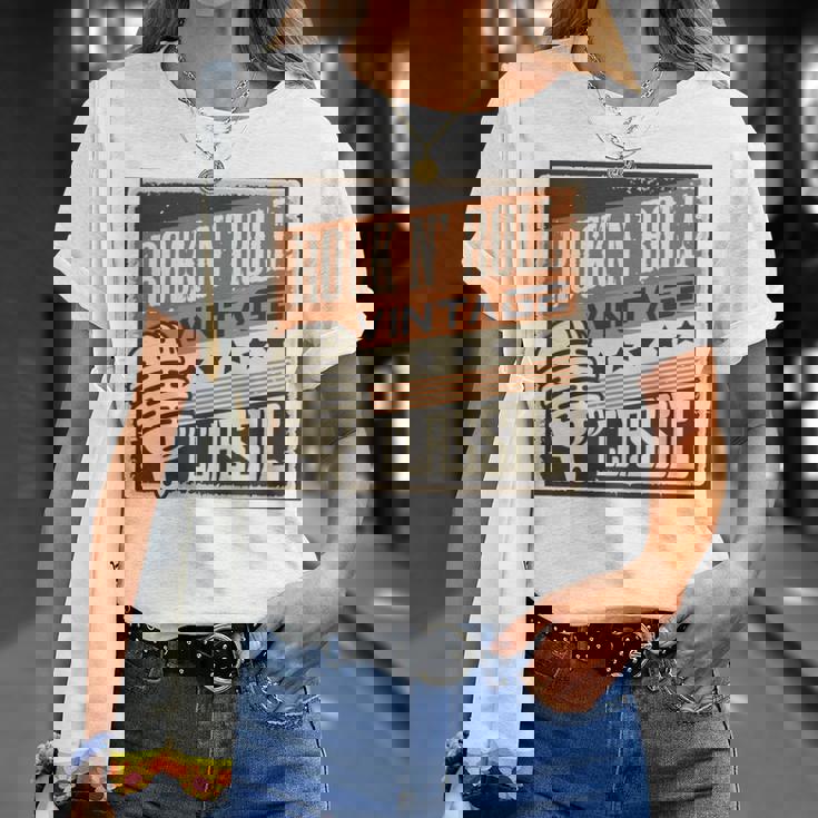 ロックンロールミュージック 1950年代ロカビリー Us 長袖tシャツ Tシャツ 彼女への贈り物