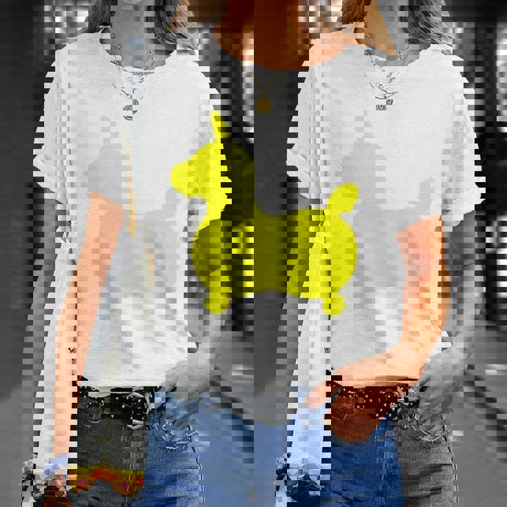 ロディ スカイ バックプリントチャコール） Tシャツ 彼女への贈り物