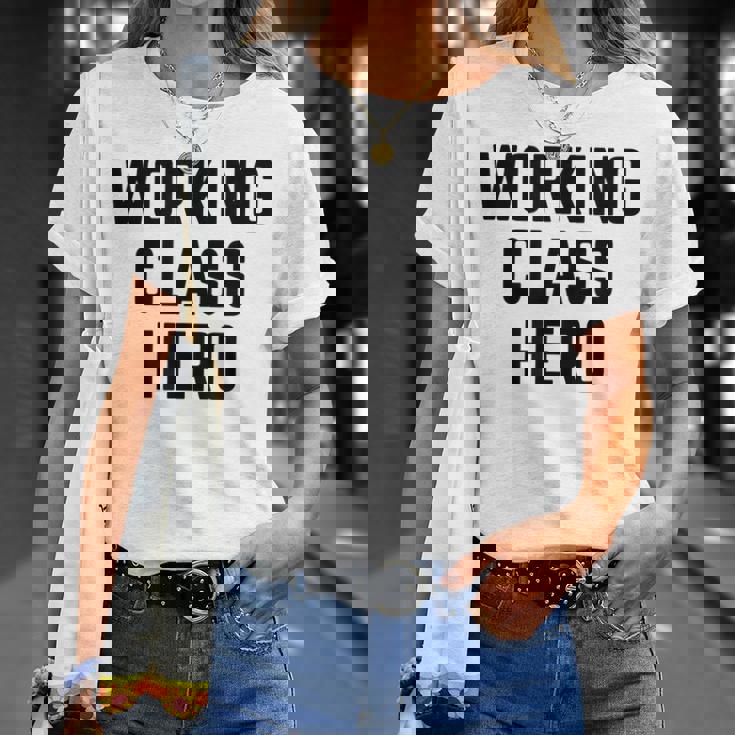 ワーキングクラスヒーロー Tシャツ 彼女への贈り物