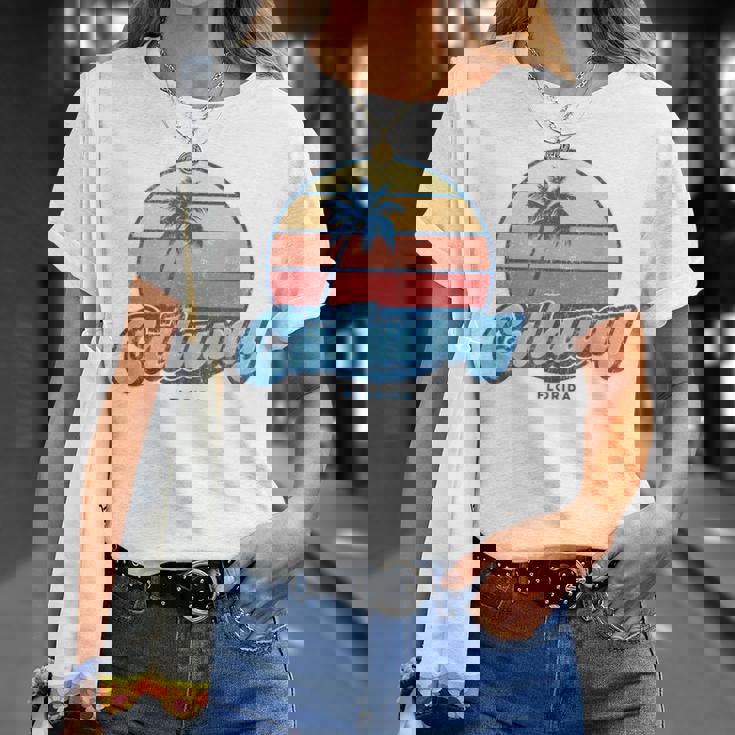 ヴィンテージ キャロウェイ フロリダ Fl クラシック 70年代 レトロ サーファー Tシャツ 彼女への贈り物