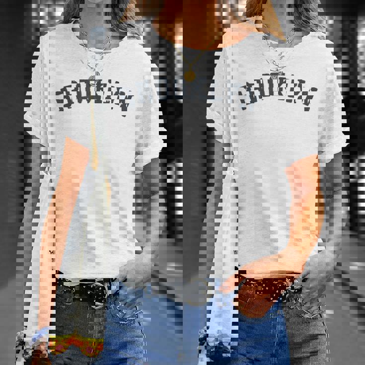 ヴィンテージ ブルックリン オールドレトロ ブルックリン Ny スポーツギフト Tシャツ 彼女への贈り物