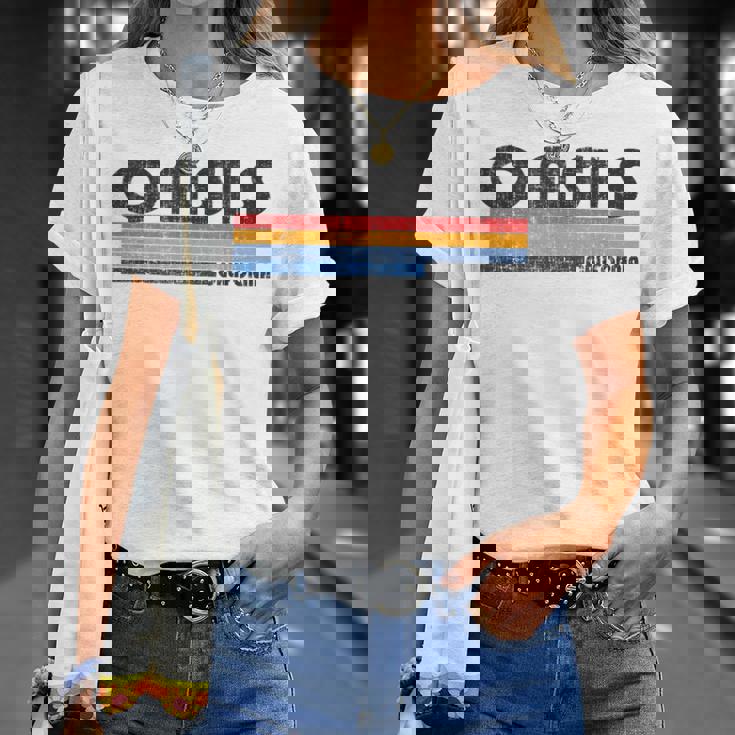 ヴィンテージ70年代80年代スタイルオアシス、Ca Tシャツ 彼女への贈り物