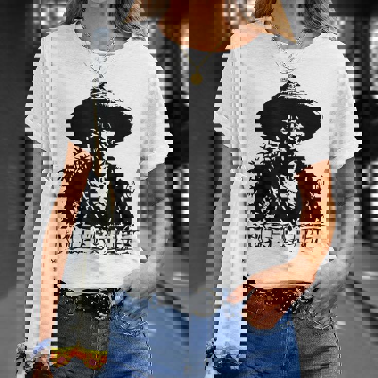 ヴィンテージの米農家のポートレート、米は命です Tシャツ 彼女への贈り物