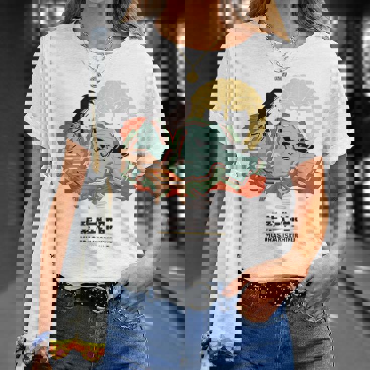 偉人シリーズ_紫式部 Tシャツ 彼女への贈り物