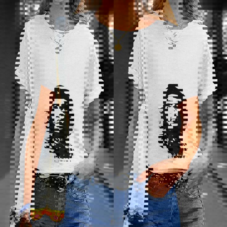 公式反共産主義 チェ・ゲバラ ラウシー・コミュニスト 長袖tシャツ Tシャツ 彼女への贈り物