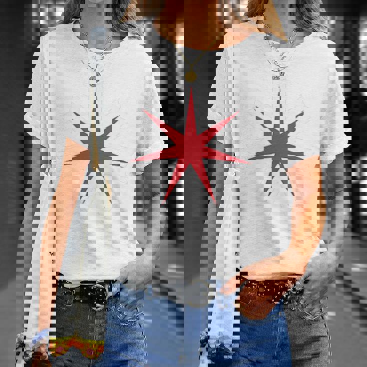 北海道県 旗 シンボル 日本 札幌 Tシャツ 彼女への贈り物